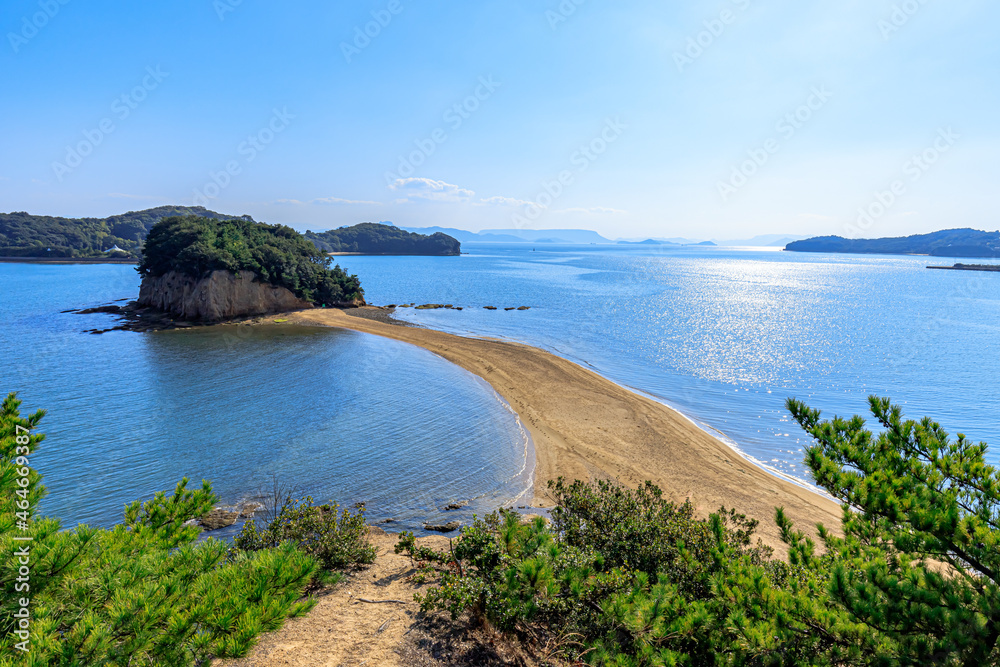 Amazon | 500-305 日本風景 小豆島エンジェルロード (香川県