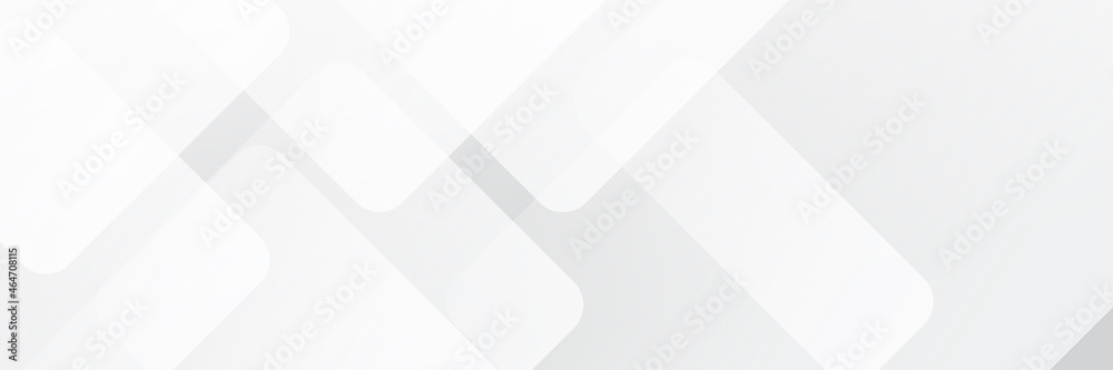 White banner background. Vector abstract graphic design banner pattern ...