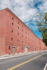 Wall Mural - Redbrick warehouse