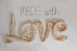 © Mila - digital photography background word love for newborn and baby