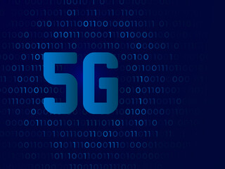 Poster - 2d rendering 5G Network 5G Connection