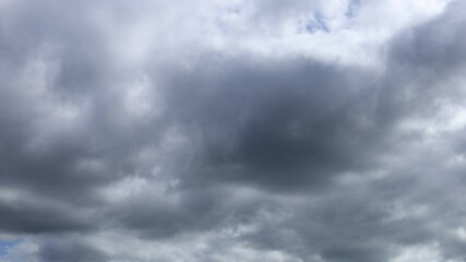 Wall Mural - time lapse, daytime slow-motion sky clouds background 