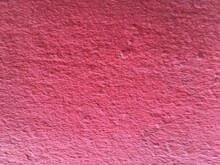 Red Or Pink Cement Wall Texture