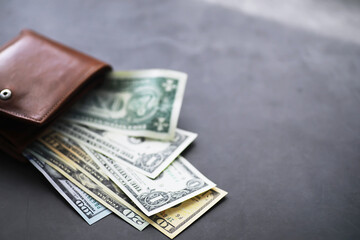 Group of money stack of 100 US dollars banknotes a lot of the background texture. Cash money in a large pile as a finance background.