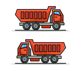 Sticker - Truck illustrated