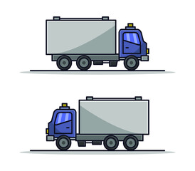 Sticker - Truck illustrated