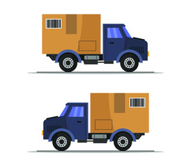 Wall Mural - Delivery truck