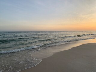 sunset at the beach