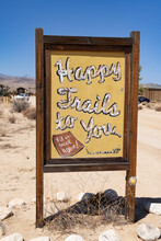 Sign In The Desert