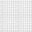 © Валерия Соловьева - Seamless pattern with a hand-drawn texture. Checkered pattern, notebook sheet, uneven free hand lines. Monochrome backdrop with simple hand-drawn lines. Black white vector pattern on white background