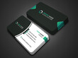 © DesignOtap - Double-sided creative business card vector design template. Business card for business and personal use. Vector illustration design. Horizontal layout, Print ready
