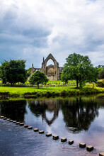 Bolton Abbey In The Yorkshire Dales.