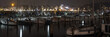 Travemünde Stadtansicht - Panorama Nachtaufnahme