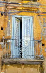 Canvas Print - the historic center of Tropea Calabria Italy