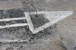 © Saravut - arrow on asphalt