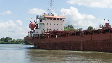 Sticker - Beautiful shot of a New Gemini cargo ship