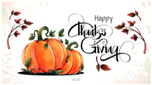 Thanks Giving Day, Celebrations Day 25 Of November , Autumn Season