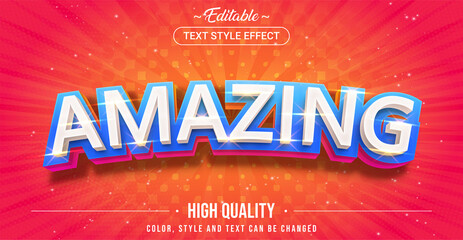 Poster - Editable text style effect - Amazing text style theme.