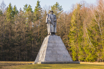 Memorial to Czech national hero Jan Zizka, The statue of John Zizka of Trocnov and the Chalice