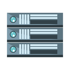 Sticker - data server icon