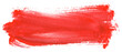 Leinwandbild Motiv red watercolor stain background element texture