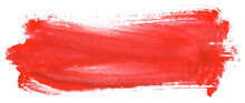 Red Watercolor Stain Background Element Texture