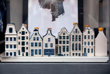 Traditional Delftware Of Dutch Houses