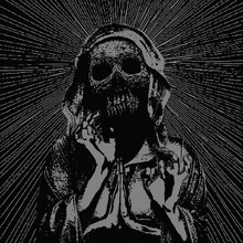 Woman Skull Horror Graphic Illustration Vector Art T-shirt Design