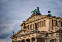 Germany, Berlin, Facade Of Konzerthaus Berlin