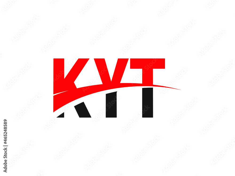 KYT Letter Initial Logo Design Vector Illustration Stock Vector | Adobe ...