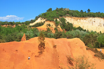 Poster - Colorado provençal, Rustrel, Luberon