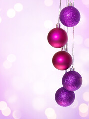 Wall Mural - Beautiful Vertical Christmas Background