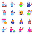 © SmashingStocks - Set of Halloween in Flat Icons
