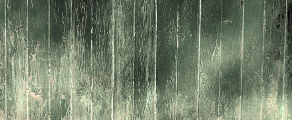 Wall Mural - Old green paper texture for background. Green light abstract background