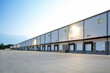 © Brian - Exterior of modern distribution center warehouse