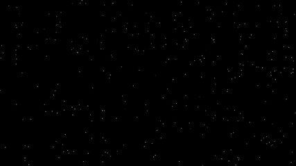 Wall Mural - Night starry twinkling sky. Background Space of the universe and stars. 