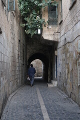 Wall Mural - street in the town