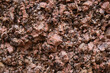 close up texture of pink granite (igneous batholith)
