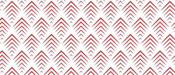 Wall Mural - Geometric Pattern Triangle Overlap Red Line Design Vector Background