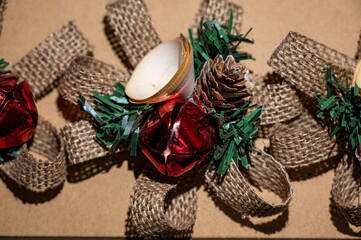 Wall Mural - christmas decoration on the table