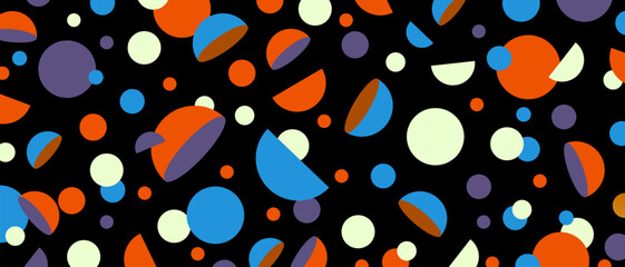 minimal geometric abstract background. simple geometric shapes. vector cover, template or background