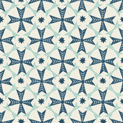  Hand printed pattern with texture