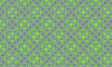 Geometric Pattern Of Green Rectangles And Small Squares Of Different Sizes