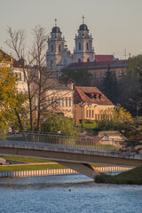 Wall Mural - Minsk. Downtown of Nemiga.