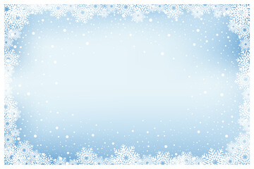 abstract christmas, new year and winter background vector illustration