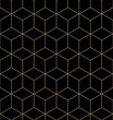 Seamless geometric hexagon pattern motif. 