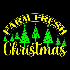 Wall Mural - farm fresh christmas