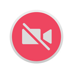 No Video - Sticker