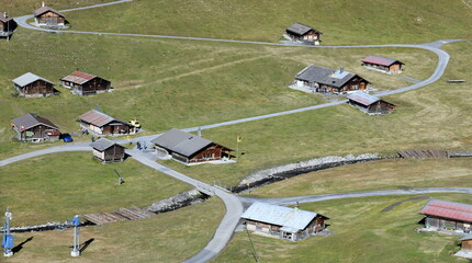 Wall Mural - alpes...chalets