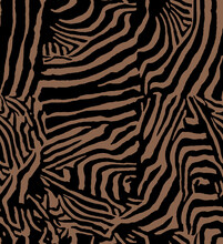 Seamless Zebra Skin Print Pattern.